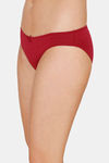 Zivame Anti-Microbial Low Rise Full Coverage Bikini Panty (Pack of 3) - Multicolor — thumbnail 8